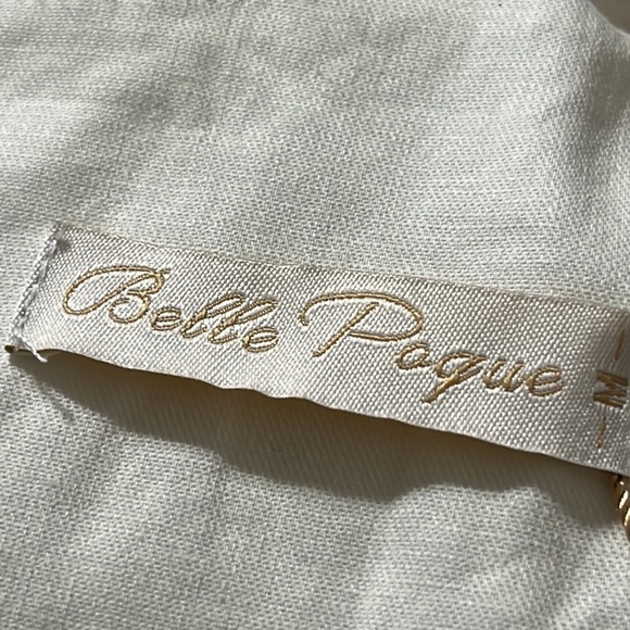 BELLE POGUE BUTTERFLY PRINT 1950’s STYLE ELEGANT RETRO, WOMENS DRESS SIZE M. - Picture 7 of 12